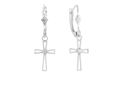 Cross Dangle Fashion Earring